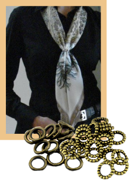 Scarf jewelry supplies deals
